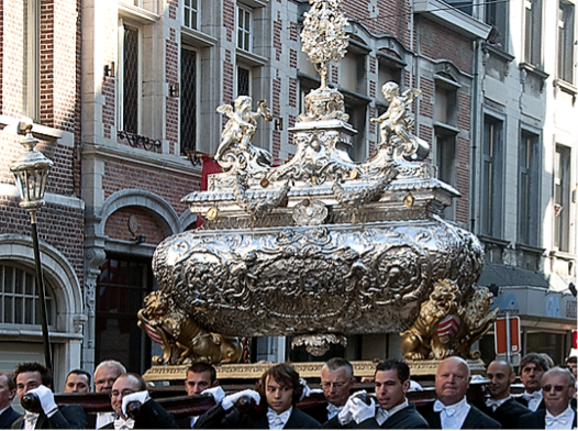 Lier – Processie met reliekschrijn van Sint-Gummarus (1682)